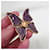 Vintage 1990s Yves Saint Laurent butterfly brooch Dark purple  - view 4
