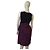 Abito mini senza maniche DKNY stampa leopardata nero e fucsia - vista 2