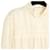 Prada 2014 Top soie écru FR40 Ecru Silk and beige Stitches Blouse UK12 US10  - vue 2