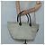 Autre Marque Burberrys Blue Label Tote Bag aus Nylon Beige Silber Authentisch ti3066 - Ansicht 19