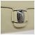 Borsa a spalla Gancini in tela bianca e argento di Salvatore Ferragamo Auth bs25930 Bianco - vista 14