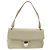 Borsa a spalla Gancini in tela bianca e argento di Salvatore Ferragamo Auth bs25930 Bianco - vista 2