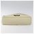 Borsa a spalla Gancini in tela bianca e argento di Salvatore Ferragamo Auth bs25930 Bianco - vista 9