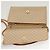 Céline Borsa a spalla in tela Macadam CELINE PVC beige oro Auth sw761 D'oro - vista 18