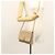 Céline Borsa a spalla in tela Macadam CELINE PVC beige oro Auth sw761 D'oro - vista 24