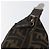Borsa a mano in tela Zucca FENDI Nera Marrone Argento Auth ar13639 Nero - vista 10
