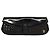 BALLY Clutch Tasche aus schwarzem Leder mit Gold Auth BA1888 - Ansicht 13