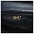 BALLY Clutch Tasche aus schwarzem Leder mit Gold Auth BA1888 - Ansicht 18