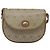 Borsa a spalla in tela a nido d'ape Christian Dior PVC beige oro Auth BA1892 - vista 2