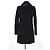 Patrizia Pepe black wool coat - view 4