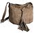 Gucci Borsa a tracolla in suede Tribeca beige - vista 6