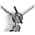 Hermès Collier en argent Amulettes Kelly  - vue 5