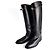 Hermès Kelly Box Calf Leather Jumping Boots 39 Black