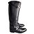 Hermès Kelly Box Calf Leather Jumping Boots 39 Black - view 4