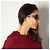 Chanel Gafas de sol de acetato Camelia Shield moradas Púrpura - vista 3