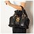 Borsa a mano Ophidia Boston Small Aviatrix Guccissima in tela nera Nero - vista 3
