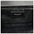 Saint Laurent Clutch in pelle con rivetti nera Nero - vista 9