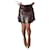 Timeless Chanel Mini falda de cuero marrón Castaño  - vista 1