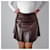 Timeless Chanel Mini falda de cuero marrón Castaño  - vista 4