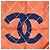 Chanel CC Seidenschal Staubrosa - Ansicht 5