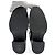 Chanel Stivali piatti in pelle e velluto CC 41 neri Nero - vista 7