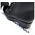 Chanel Stivali piatti in pelle e velluto CC 41 neri Nero - vista 8