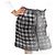 Timeless Chanel Mini-Woll-, Mohair-, Polyester-, Seidenrock 38 schwarz