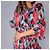Dolce & Gabbana Abito Mini in Seta con Fiori 40 Multicolore - vista 2