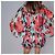 Dolce & Gabbana Abito Mini in Seta con Fiori 40 Multicolore - vista 4