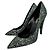 Saint Laurent Pumps in pelle e glitter 39 Nero