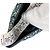 Saint Laurent Pumps in pelle e glitter 39 Nero - vista 9