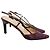 Gucci High Heel Mule Leather 38 1/2 Prune - view 2
