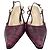 Gucci High Heel Mule Leather 38 1/2 Prune - view 5