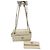 Chanel Borsa a tracolla in pelle caviar Off-White Bianco sporco - vista 6