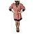 Gucci Gestreiftes Wollkleid GG L Rot - Ansicht 2