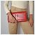Saint Laurent Clutch in pelle Kate con patta rossa Rosso - vista 2