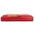 Saint Laurent Clutch in pelle Kate con patta rossa Rosso - vista 7