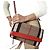 Burberry Borsa a tracolla in tela a quadri beige Archive Rosso