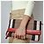 Burberry Borsa a tracolla in tela a quadri beige Archive Rosso - vista 3