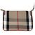 Burberry Borsa a tracolla in tela a quadri beige Archive Rosso - vista 6