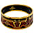 Hermès Emanel Gold Plated Metal Bracelet Red Horse Carriage Multicolor Multiple colors  - view 1
