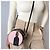 Louis Vuitton Scatola Cappello Epi Pelle 2-Vie Crossbody Rosa & Nero - vista 5
