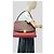Céline Trapeze Große Leder-Handtasche in Trikolore Bordeaux - Ansicht 2