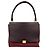 Céline Trapeze Große Leder-Handtasche in Trikolore Bordeaux - Ansicht 3