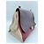 Céline Trapeze Große Leder-Handtasche in Trikolore Bordeaux - Ansicht 4