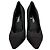 Timeless Chanel Lackleder-Pumps mit Kappenzehe 40 Absatz 9 cm Schwarz - Ansicht 3