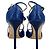 Jimmy Choo Sandali in pelle esotica Lance 40 Tacco 10 cm Blu - vista 6
