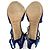 Jimmy Choo Sandali in pelle esotica Lance 40 Tacco 10 cm Blu - vista 7