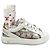 Louis Vuitton Leder-Sneaker mit Socken 39 Monogram Weiß - Ansicht 5