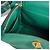 Hermès Lindy Mini Swift Pelle Crossbody Verde - vista 13